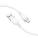 Дата кабель Hoco X109 Energy silicone USB to MicroUSB (1m) White фото 2