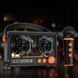 Bluetooth колонка QD03 Transparent з мікрофоном Black фото 4