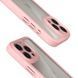 TPU чехол Transparent + Colour 1,5mm для Apple iPhone 14 Pro Max (6.7") Pink фото 2
