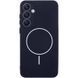 Чохол Silicone Cover Lakshmi Full Camera (AA) with Magnetic Fit для Samsung Galaxy S23 Темно-синій / Midnight blue