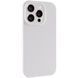 Чехол Silk Full Camera Protective (AA) NO LOGO для Apple iPhone 14 Pro Max (6.7") Белый / White фото 2