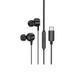 Наушники Borofone BM94 Sonar universal (Type-C/1.2m) Black фото 1