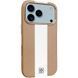 Шкіряний чохол Rally with MagSafe для Apple iPhone 17 Pro Max (6.9") Beige / White фото 1