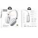Уценка Накладные беспроводные наушники Hoco W35 Поврежденная упаковка / Серебряный фото 4