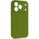 Чехол Silk Full Camera Protective (AA) NO LOGO для Apple iPhone 17 Pro (6.3") Зеленый / Dark Olive