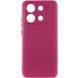 Чехол Silicone Cover Ummi Lakshmi Full Camera (AA) для Xiaomi Redmi Note 14S Бордовый / Marsala