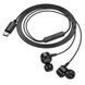 Наушники Borofone BM94 Sonar universal (Type-C/1.2m) Black фото 4