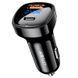 АЗП Acefast B4 digital display 66W(USB-C+USB-A) dual port Black фото 1