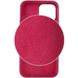 Чехол Silicone Case Full Protective (AA) для Apple iPhone 15 (6.1") Бордовый / Maroon фото 3
