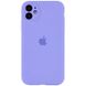 Уцінка Чохол Silicone Case Full Camera Protective (AA) для Apple iPhone 12 (6.1") Відкрита упаковка / Бузковий / Dasheen фото 1