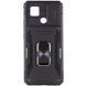Ударопрочный чехол Camshield Army Ring для Xiaomi Redmi 9C / 10A Черный / Black фото 3