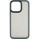 TPU+PC чохол Metal Buttons для Apple iPhone 15 (6.1") Зелений фото 1