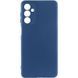 Чехол TPU GETMAN Liquid Silk Full Camera для Samsung Galaxy M23 5G Синий / Navy Blue