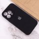 Чохол Silicone Case Full Camera Protective (AA) для Apple iPhone 15 Pro Max (6.7") Чорний / Black фото 3