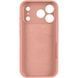 Чехол Silk Full Camera Protective (AA) NO LOGO для Apple iPhone 17 Pro Max / 18 Pro Max (6.9") Персиковый / Peach фото 3