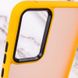 Чехол TPU+PC Lyon Frosted для Samsung Galaxy S20 FE Orange фото 5