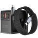 Мережевий універсальний перехідник WIWU UA013 20W GaN + 1USB-A/2C with retractable cable Type-C Black фото 1