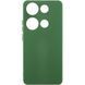 Чехол Silicone Cover Lakshmi Full Camera (AA) для Xiaomi Redmi Note 14S Зеленый / Dark green