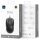 Миша дротова WIWU WM111 Wired Mouse Black фото 2