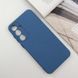 Чехол Silicone Cover Lakshmi Full Camera (A) для Samsung Galaxy M14 5G Синий / Navy Blue фото 3