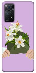 Чехол itsPrint Flower message для Xiaomi Redmi Note 11 Pro 4G/5G
