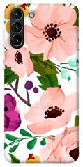 Чехол itsPrint Акварельные цветы для Samsung Galaxy S21+