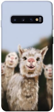 Чохол itsPrint Funny llamas для Samsung Galaxy S10