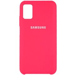 Уценка Чехол Silicone Cover (AAA) для Samsung Galaxy M51 Эстетический дефект / Розовый / Shiny pink