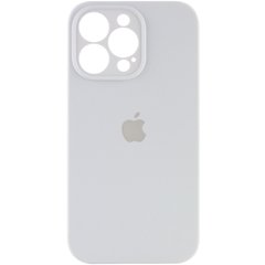 Чохол Silicone Case Full Camera Protective (AA) для Apple iPhone 13 Pro (6.1") Білий / White