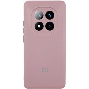 Чохол Silicone Cover Lakshmi Full Camera (AA) with logo для Xiaomi Poco X7 Рожевий / Pink Sand