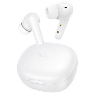 Беспроводные TWS наушники Hoco EQ100 Intelligent AI translation (App) White