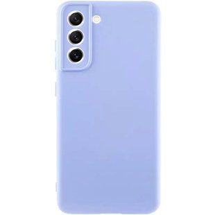 Чохол TPU GETMAN Liquid Silk Full Camera для Samsung Galaxy S22+ Бузковий / Light purple