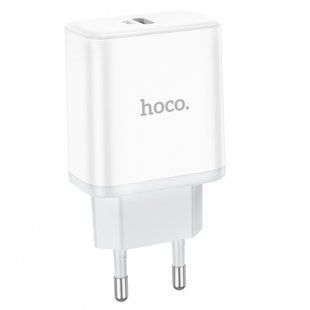Уценка СЗУ Hoco C104A PD20W (1USB-C) Мятая упаковка / White