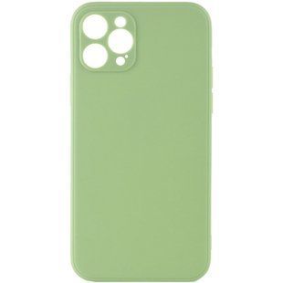 Силіконовий чохол Candy Full Camera для Apple iPhone 12 Pro Max (6.7") Фісташковий