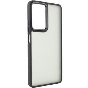 Чехол TPU+PC Lyon Frosted для Xiaomi Redmi Note 10 Pro / 10 Pro Max Black