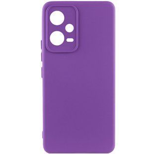 Чехол Silicone Cover Ummi Lakshmi Full Camera (AA) для Xiaomi Poco X5 5G / Note 12 5G Фиолетовый / Purple