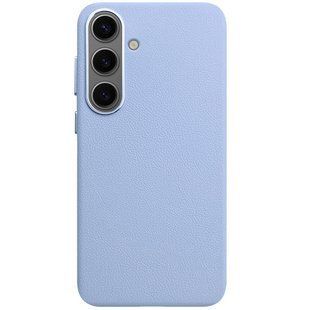 Кожаный чехол Leather Case (AAA) для Samsung Galaxy S25 Clove Purple