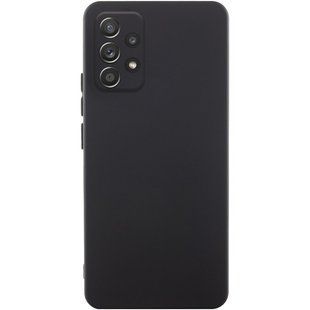Чохол TPU GETMAN Liquid Silk Full Camera для Samsung Galaxy A52 4G / A52 5G / A52s Чорний / Black