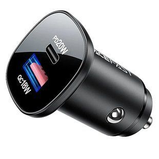 АЗУ Acefast B1 mini PD20W+QC3.0 total 38W (1USB-A/1C) Black