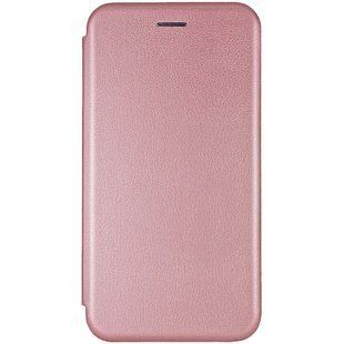 Кожаный чехол-книжка Classy для Motorola Moto G75 5G Rose Gold