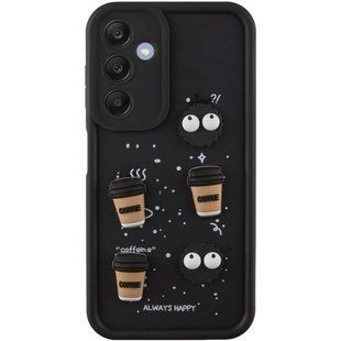 Чехол TPU Toys Case для Samsung Galaxy A25 5G Black / Always Happy