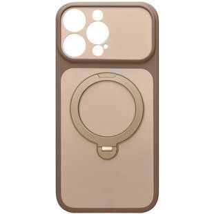 Чехол Ummi Full Camera with MagSafe HQ Ring для Apple iPhone 16 Pro Max (6.9") Brown Gold