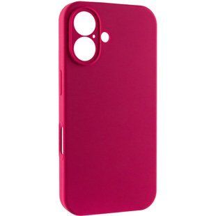 Чехол Silk Full Camera Protective (AA) NO LOGO для Apple iPhone 17 (6.3") Красный / Rose Red