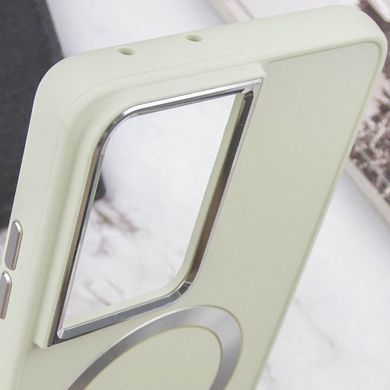 TPU чохол Bonbon Metal Style with MagSafe для Samsung Galaxy S23 Ultra Білий / White