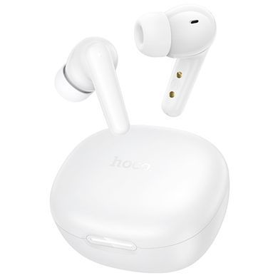 Беспроводные TWS наушники Hoco EQ100 Intelligent AI translation (App) White