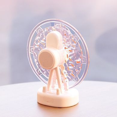 Проектор-ночник ZAY-L07 Sky Wheel 2in1 + Bluetooth колонка Pink