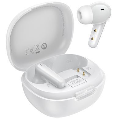 Беспроводные TWS наушники Hoco EQ100 Intelligent AI translation (App) White