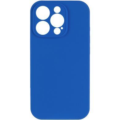 Чохол Silk Full Camera Protective (AA) NO LOGO для Apple iPhone 13 Pro Max (6.7") Синій / Capri Blue