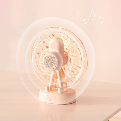 Проектор-ночник ZAY-L07 Sky Wheel 2in1 + Bluetooth колонка Pink