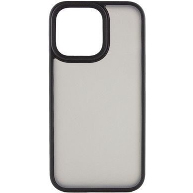 TPU+PC чохол Metal Buttons для Apple iPhone 13 Pro Max (6.7") Чорний / Black